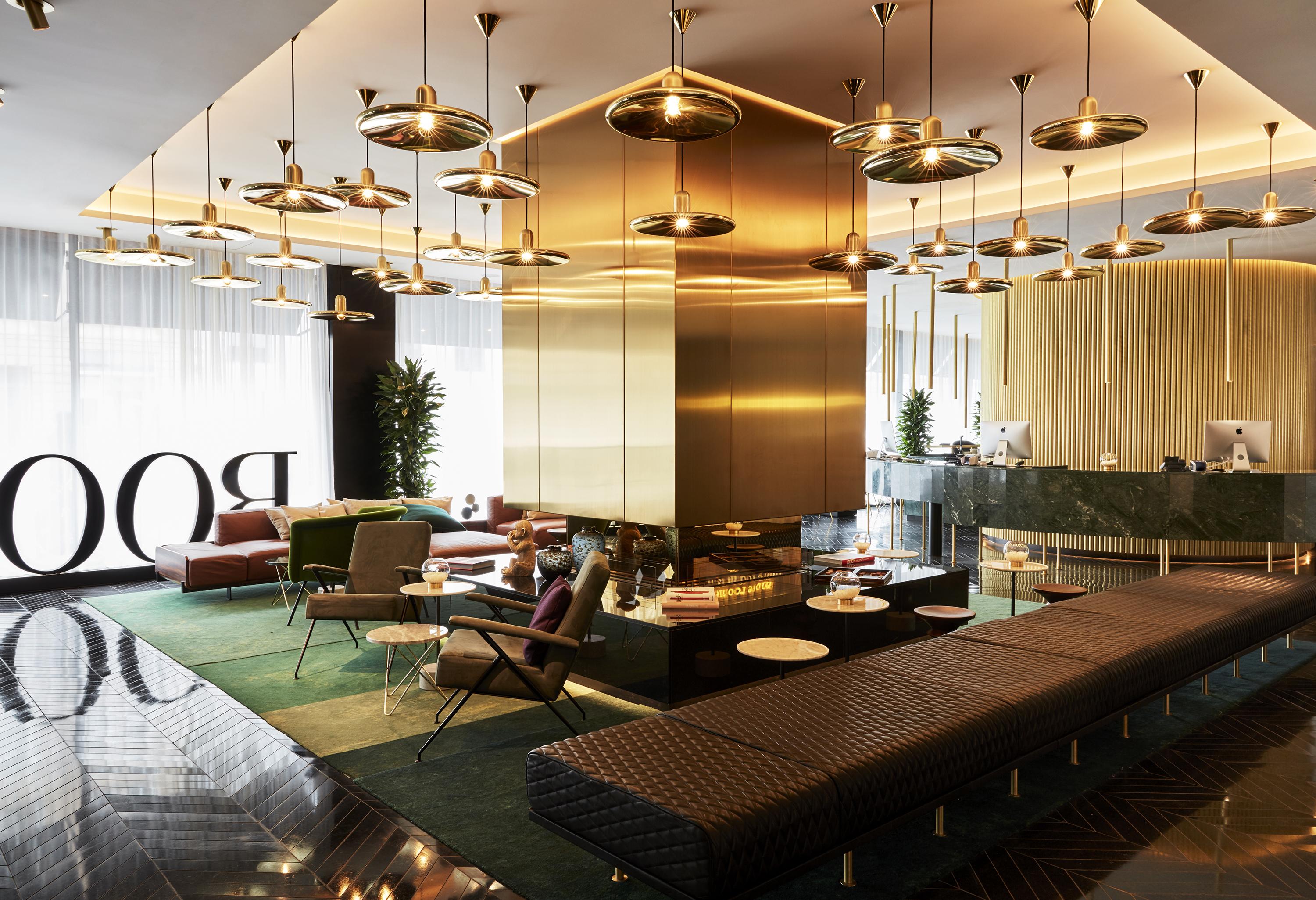 Roomers Munich, Autograph Collection Ngoại thất bức ảnh The lobby of the hotel